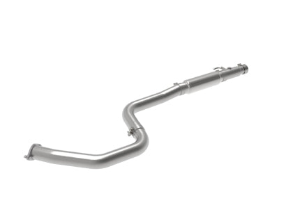 aFe Takeda 3in 304 SS Mid-Pipe Exhaust