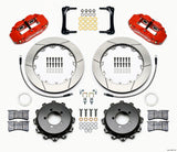 Wilwood Narrow Superlite 4R Rear Kit 12.88in Red 2012-2023 BRZ/FRS/GR86 w/Lines