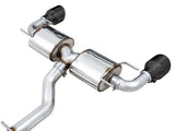 AWE 2013-Current BRZ/GR86/86 Touring Edition Cat-Back Exhaust- Diamond Black Tips