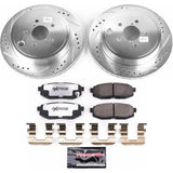 Power Stop 2013-2023 Scion FRS/BRZ/GR86 Rear Z26 Street Warrior Brake Kit