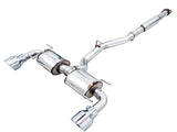 AWE 2013-Current BRZ/GR86/86 Touring Edition Cat-Back Exhaust- Chrome Silver Tips