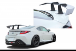 GReddy X VOLTEX GR86 Rear Wing with Center Swan Neck Uprights, Carbon