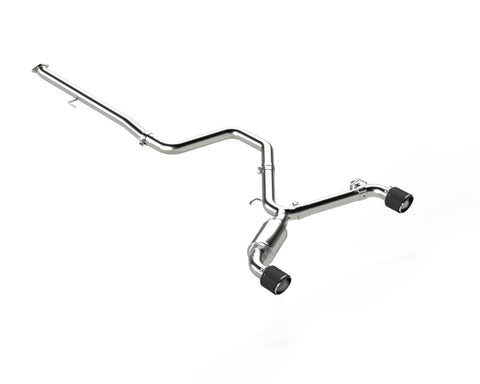 MBRP 19-22 Hyundai Veloster N 3in Catback Active Exhaust, Carbon Fiber Tip