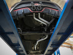 aFe Takeda 2-1/2in to 3in SS-304 Cat-Back Exhaust w/ C/F Tips