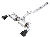 AWE 2013-Current BRZ/GR86/86 Touring Edition Cat-Back Exhaust- Diamond Black Tips