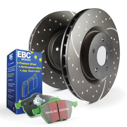 2013-Current EBC Rear S10 Kits Greenstuff Pads and GD Rotors