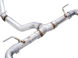 AWE FRS/BRZ/GR86/86 Track Edition Cat-Back Exhaust- Chrome Silver Tips