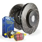2012-Current FRS/BRZ/86/GR86 EBC Rear S5 Kits Yellowstuff Pads and GD Rotors