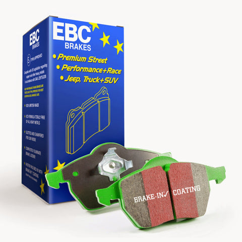 EBC Green Stuff Front Brake pads Performance Package
